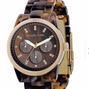 MICHAEL KORS Tortoise Watch